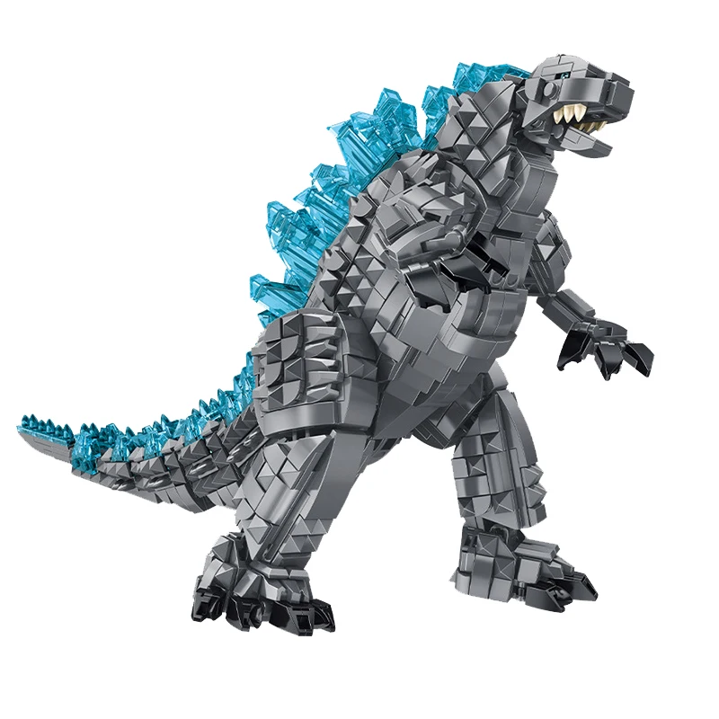PANLOS 687004 Godzillai dinosaur model MOC small particle Bricks puzzle assembling Building Blocks Toys Gifts for children