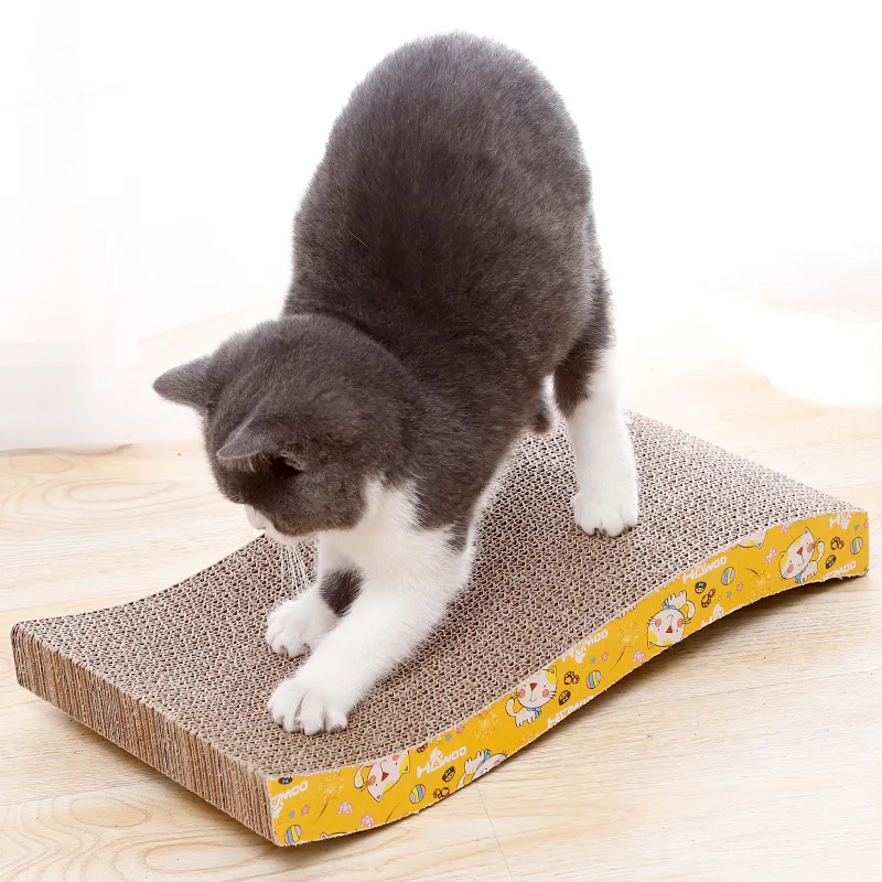 Xianchanpets Cardborda Eco-Friendly Cat Scratcher Toy for Cat Climbing & Scratch Board
