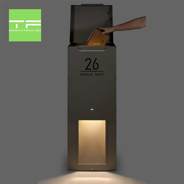 Modern   Design Selling  Solar Parcel Box Home Dropbox Letterbox