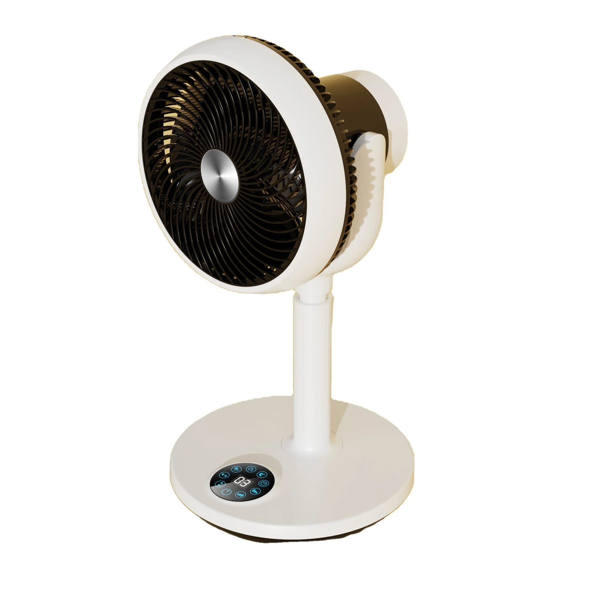 Multiple Modern Operation Eco Mode 16 Speed Settings Telescopic Vertical Floor Standing best air circulator fan