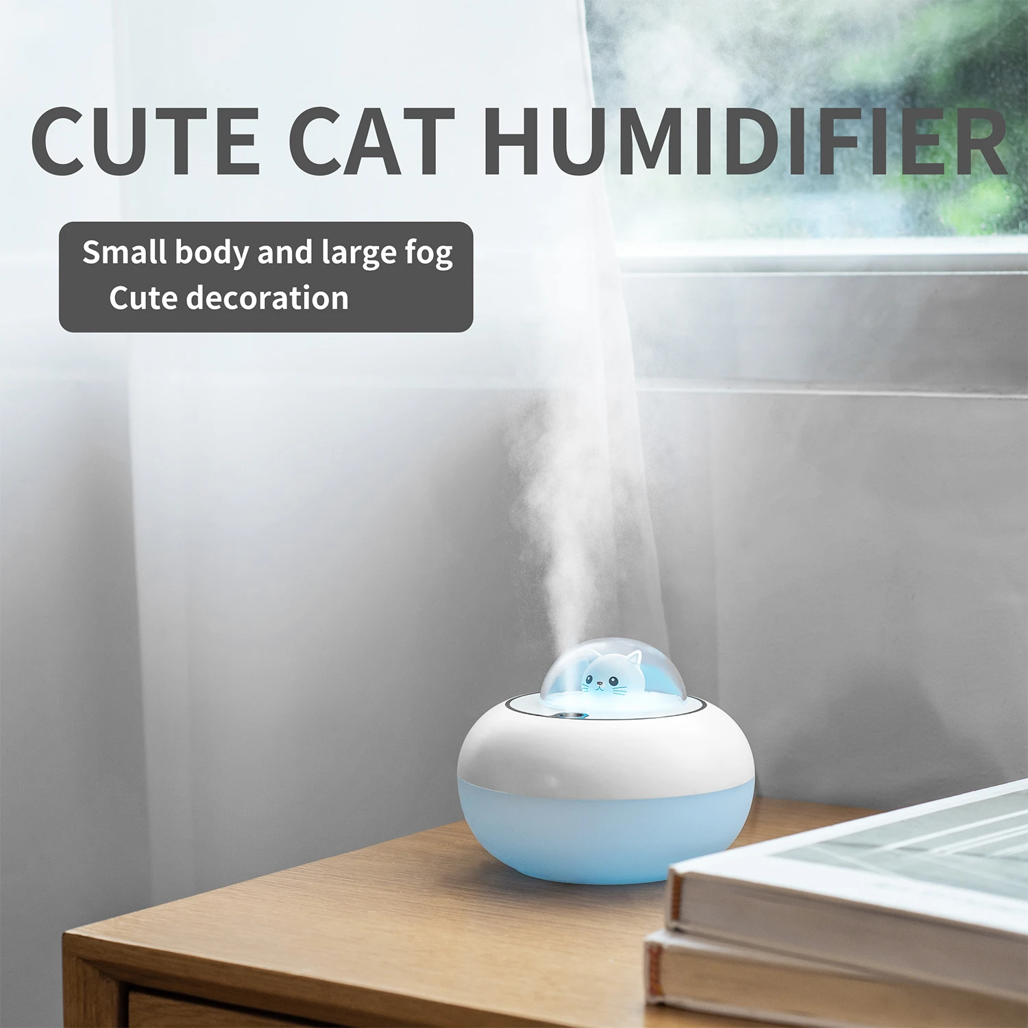 OEM Air Humidifier Purifier For Home School Office Exquisite And Romantic Air Humidifier