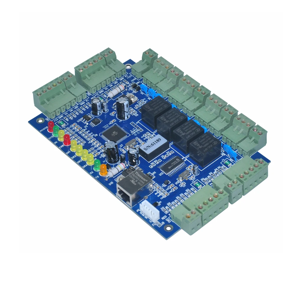 Economical network door controller panel access control board system with free software and SDK