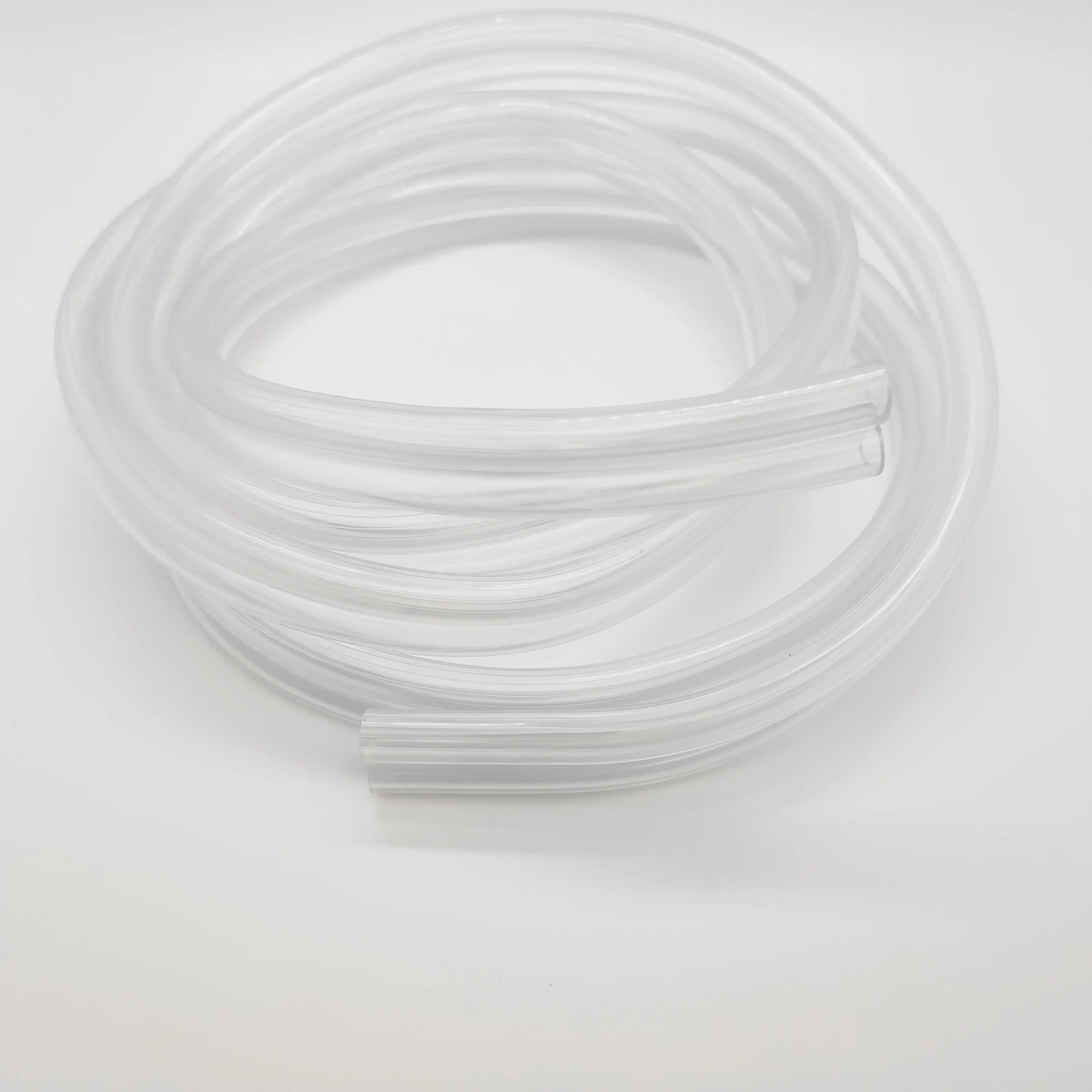Plastic Medical Grade Twin Tubing Pvc Soft Clear Tube