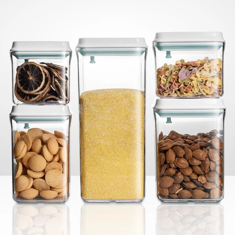 Kitchen Airtight Storage With Lids Air Tight Storage Large Mini Plastic Food Container