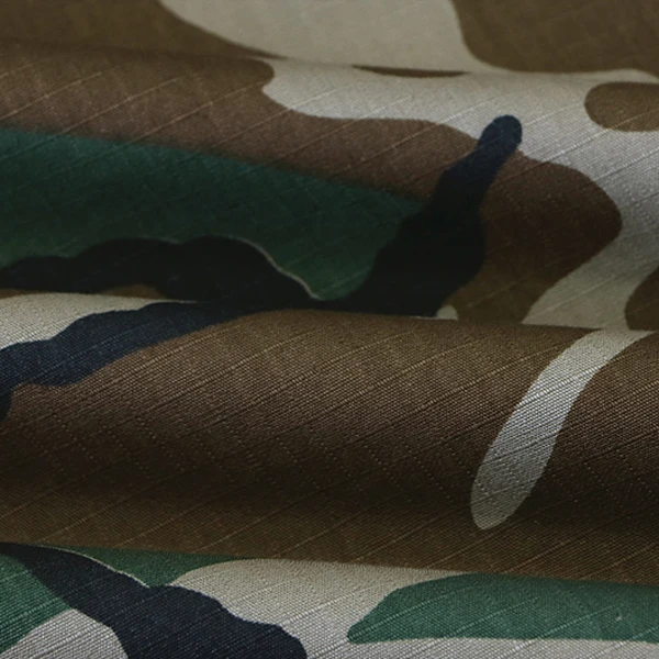 Nylon Cotton printed camouflage fabric BT-295