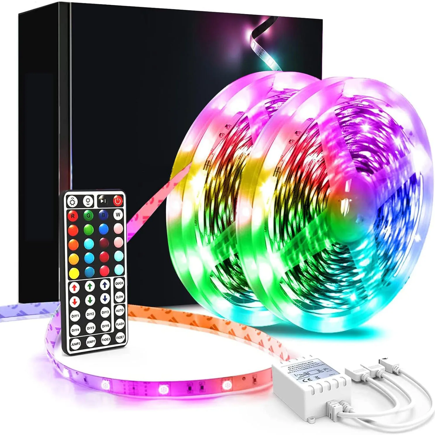 Точечные товары для гостиной 10 м 20 30 RGB инфракрасное управление Luces светящееся украшение 3535 лента освещение Светодиодная