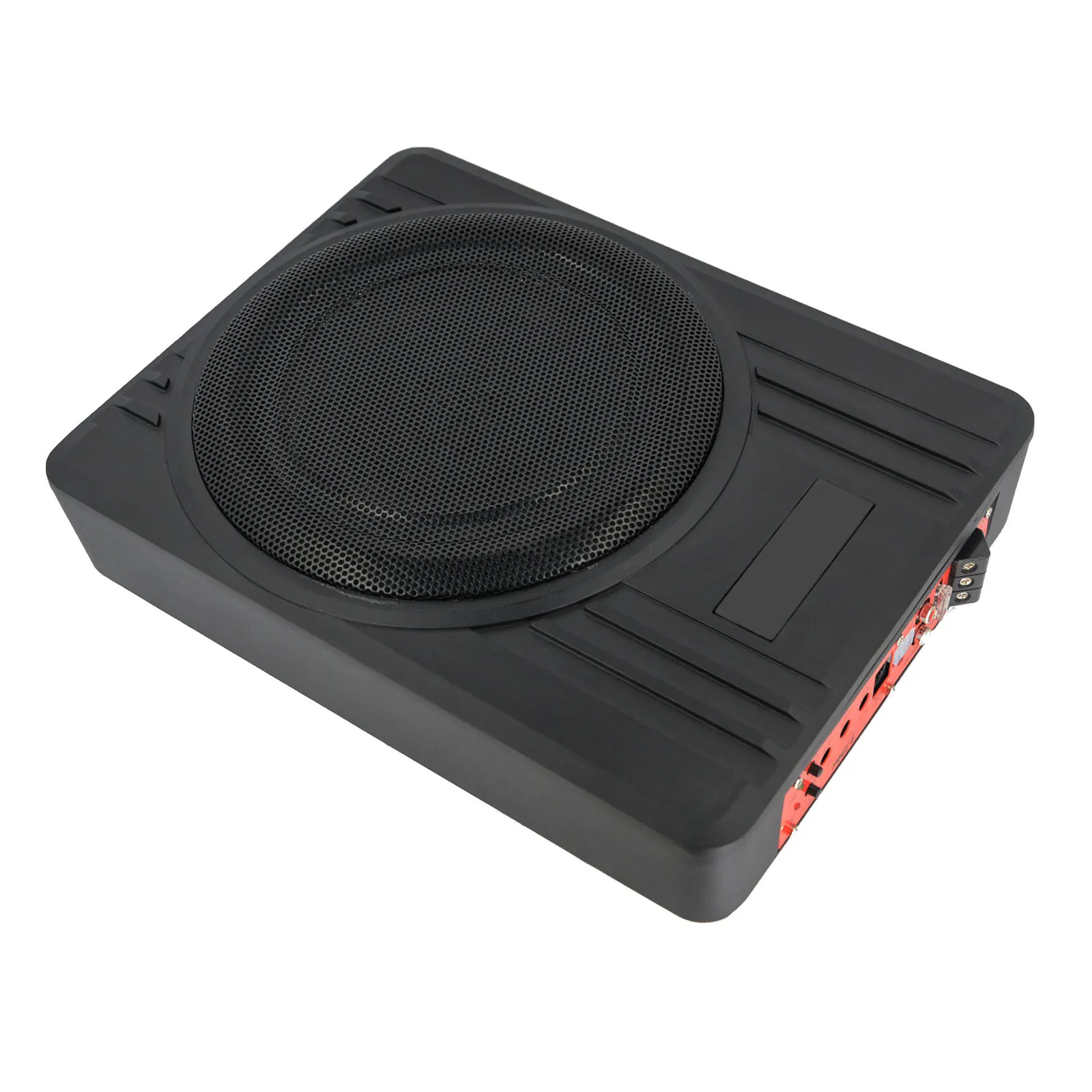 Factory supply 10 inch  car active  slim subwoofer ultra-thin pure bass under seat subwoofer (RCI-R10)