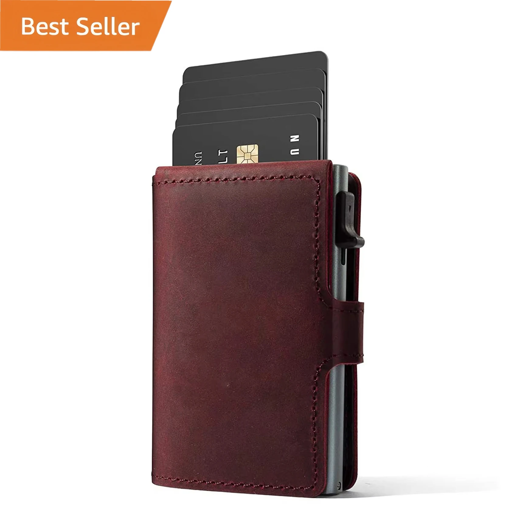 Card RFID Mens Wallets Case Automatic Pop up Hold 8 Cards Credit Card Holder Slim Wallet Smart Pocket Wallet