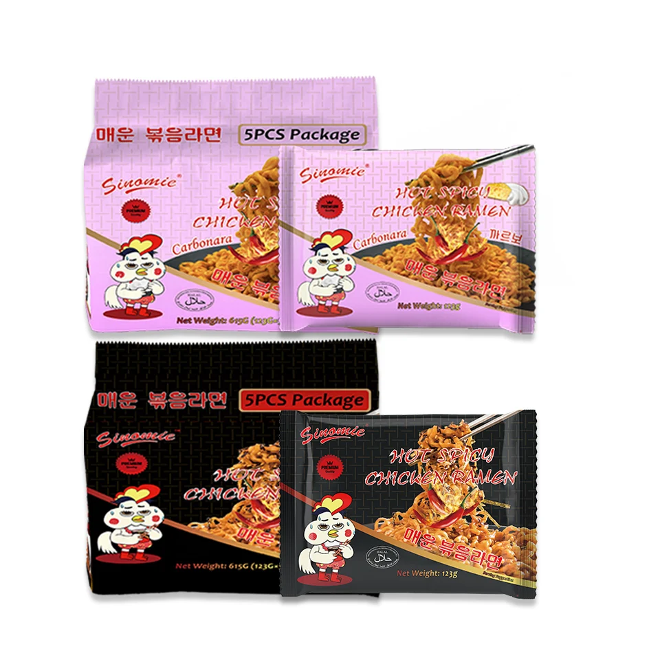 [Новый] корейская лапша рамен марки HOTAMIE горячая острая лапша булдак рамен халяль корейская лапша рамен