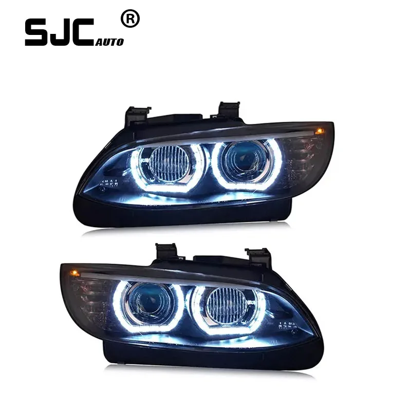 SJC Auto LED headlights for BMW 3 series M3 2006-2010 E92 headlight assembly E93 led modified xenon headlights