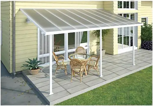Awnings Patio Cover Garden Sun Shade Roof Balcony Aluminum Outdoor Canopy