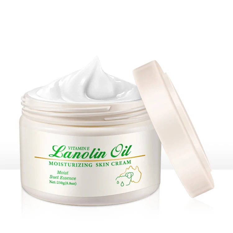 Best Sale Private Label Lanolin Organic Hydrating Facial Cream Skin Care Moisturizing Vitamin E Cream