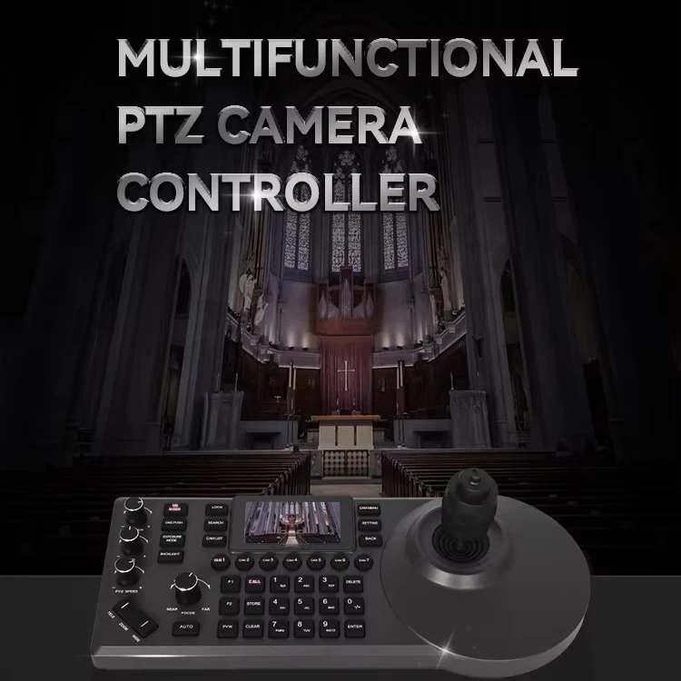 New Generation PTZ Keyboard Controller for PTZ Camera Professional Controller to Control Live Broadcasting and Competition
