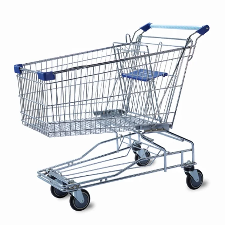 Коммерческие супермаркет 4 колеса продуктовый Тележка для покупок