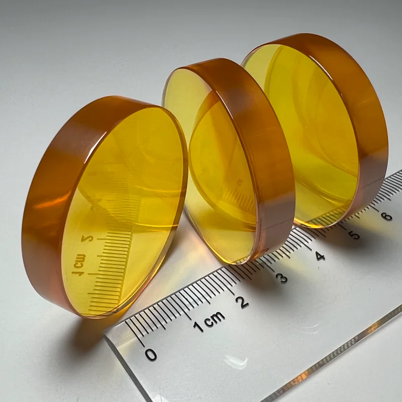 D38.1mm F101.6mm dia 20mm 25mm ZnSe window film infrared lens CO2 ZnSe laser lens imported optical Zinc selenide