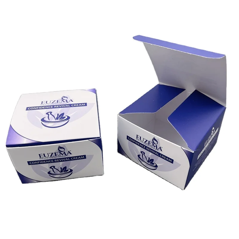 Custom Printed UV Cardboard Box Skin Care Packaging Paper Boxes With Logo For Cosmetic packaging box