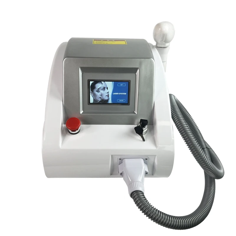 Portable Nd Yag Pigmentation Removal 1064nm 532nm 1320nm Remove Tatoo Removal Laser Machine