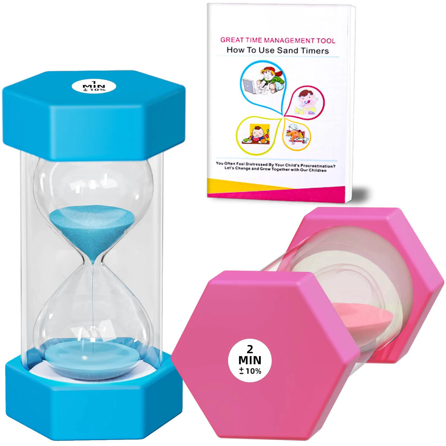 New Arrival Custom Unique Clock 60 Second Clock To 10 Seconds 20 Seconds  Hourglass Sand Shower Timer For Children And Adults