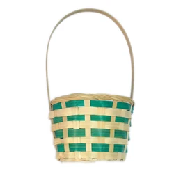 Renel Wholesale Handmade Knitting Bamboo Basket Wholesale for Gift