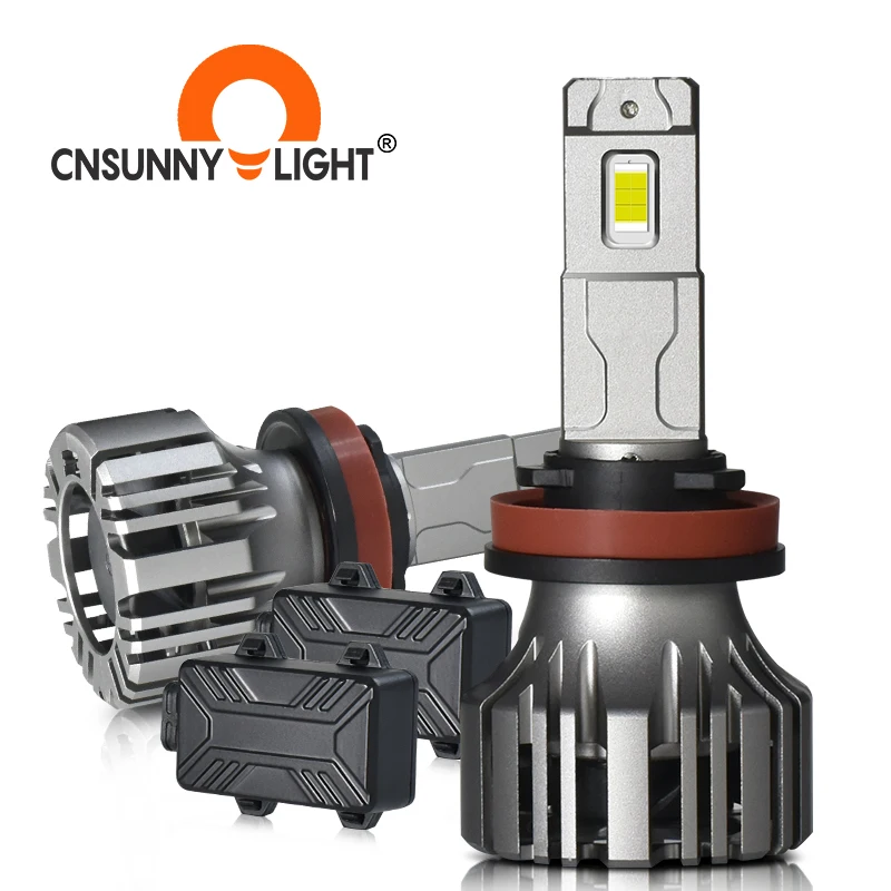 High Low Beam Faro Luces Led Lampadas Faros Auto Lighting System 25000Lm Turboes H4 LED Headlamps Lampe Motor Luc Led Headlight