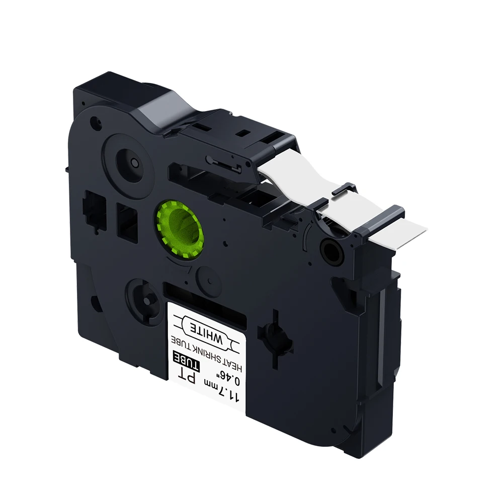 Puty compatible for brother label maker heat shrinkable tube 11.7mm*1.5m blank cassette tape hse 231