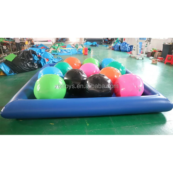 Outdoor carnival games PVC Inflatable Gauntlet Sport Games Balls,airtight Inflatable balls swim buoys,inflatable sphere buoys