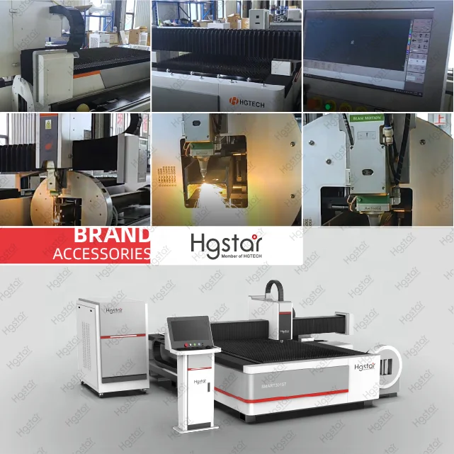 Ce Standard Open Table Type 3015 1kw 2000w Raycus Metal Pipe Sheet Fiber Laser Cutting Machine With Rotary Attachment