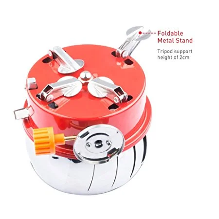 Convenient windproof gas cookers stoves for camping