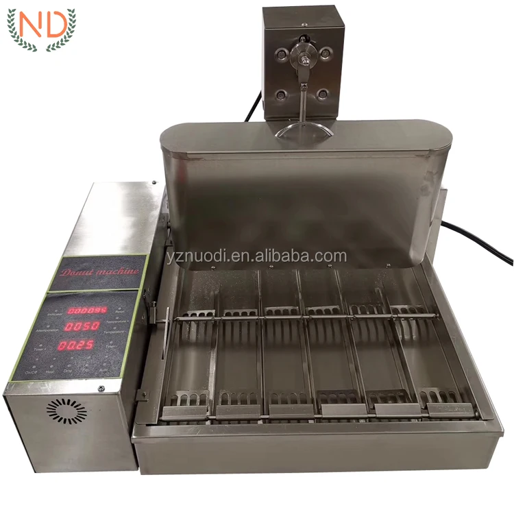automatic 6 rows donut extruder machine krispy kreme donut making machine