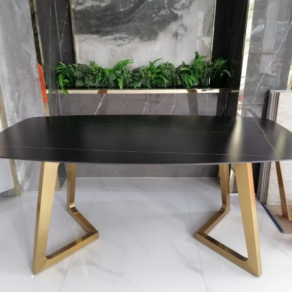 Modern design furniture marble dinner table