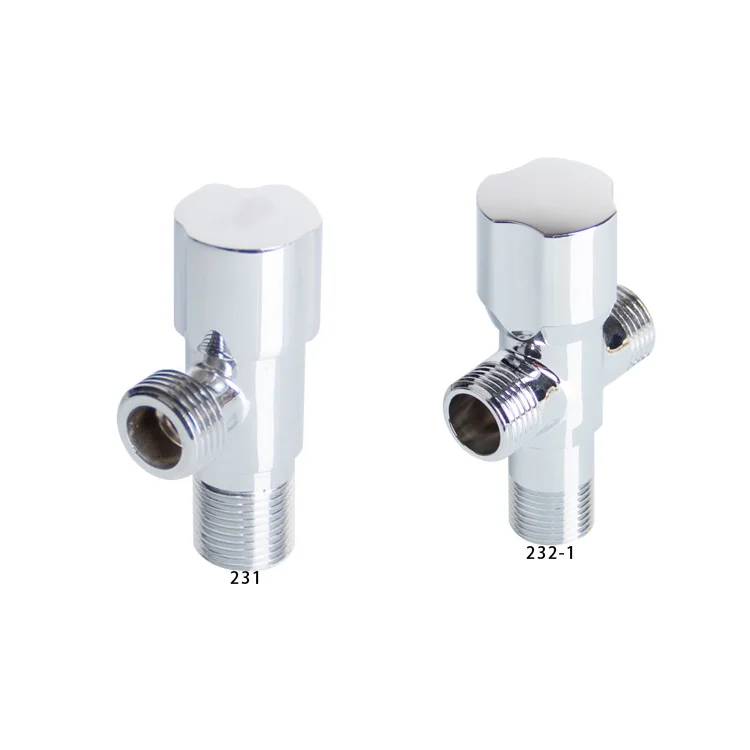 Antique Brass Surface Treatment Angle Cock 1/2 Washing Machine Angle Valve