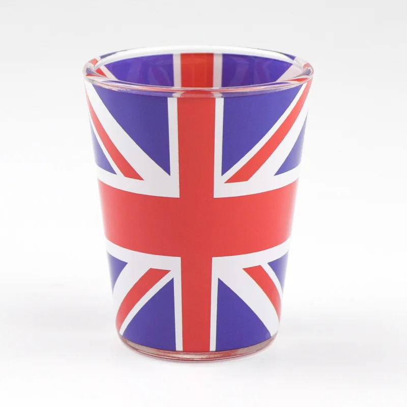 Wholesale custom printing logo sublimation souvenir tourist mini tequila glass shot glasses cups