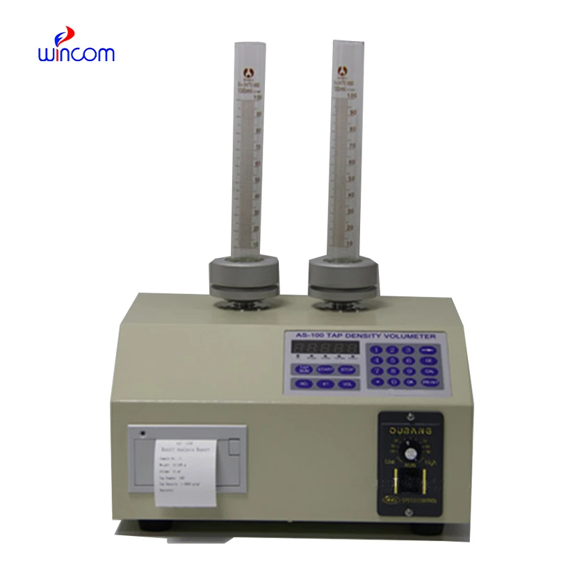 Wincom частиц гидрометр фармацевтический порошок усовершенствованная от взрыва двойной канал 2-х канальный Авто Tap Density кран весы