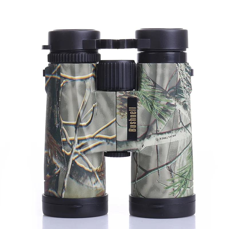 camouflage maple leaf 10x42 Hunting Binoculars Waterproof Telescope Green and Black Outdoor Binoculars
