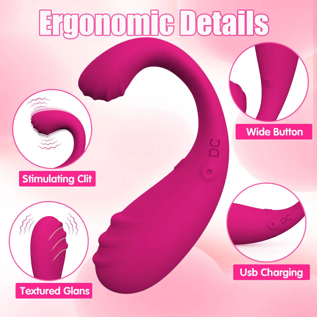 Newest Popular Silicone  Toys Vibrating Eggs Women Wireless APP Control Waterproof Warming Jump Eggs