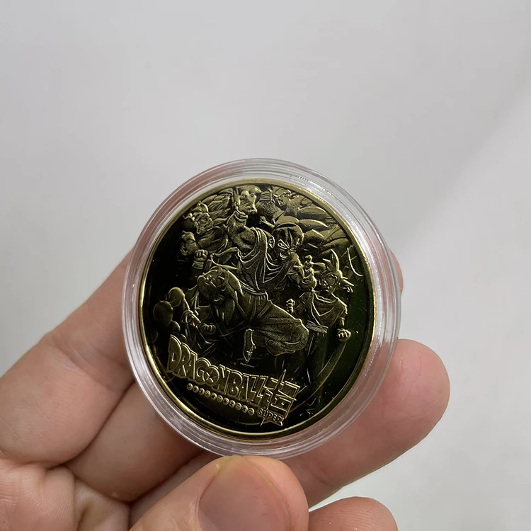 Выполненный на заказ металл дизайн обувь для косплея; Аниме «Жемчуг дракона» 24k золотые монеты