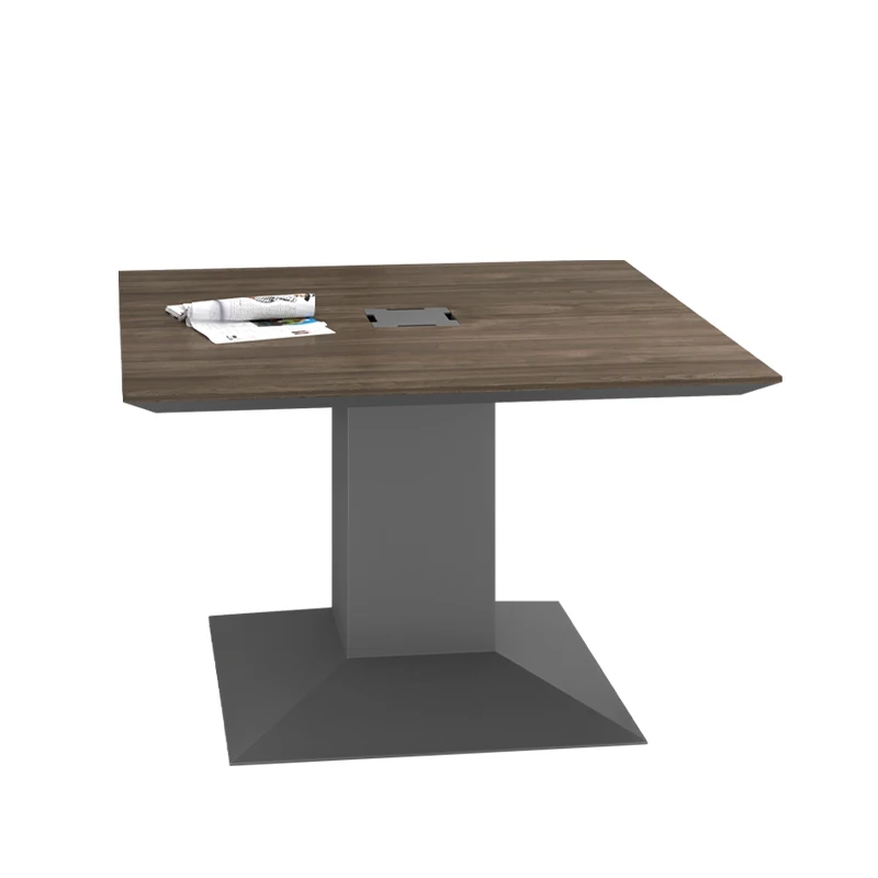 2023 Design Adjustable Single Left Coffee Desk With Metal Base