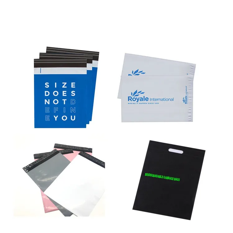 
 Биоразлагаемый прозрачный пластиковый пакет для электронной коммерции, экспресс-доставка, упаковочный пакет, полностью биоразлагаемый пакет  