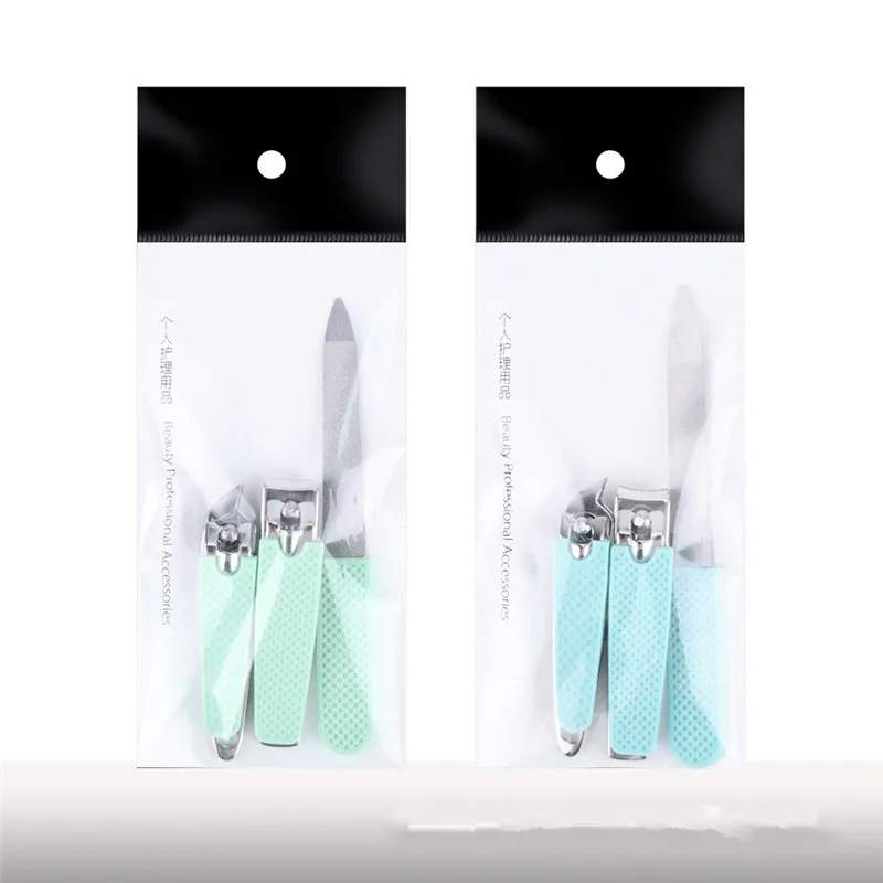 Stock Small moq manicure nail file set Stainless steel Nail Tools set