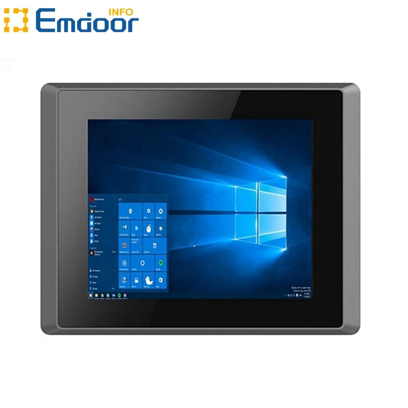 Emdoor 10.4 Inch Widescreen Computer J1900 Cpu Ip65 Resistive Touch Screen Panel Pc