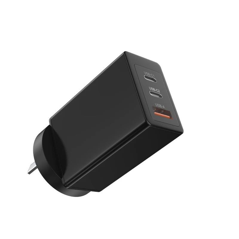 New GaN Technology Charger 65W 45W 20W 18W 5V3A 1A2C 3 Ports Super Fast Charge PD QC3.0 PPS Travel Charger For Smartphone Tablet