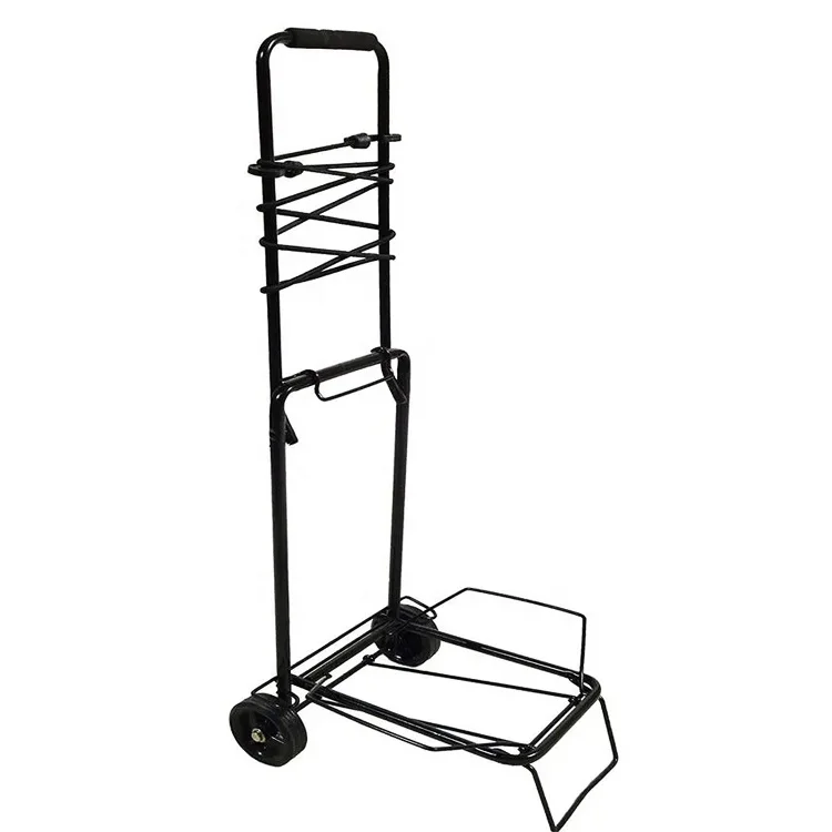 Custom Design Airport Folding Luggage Hand Trolley Cart