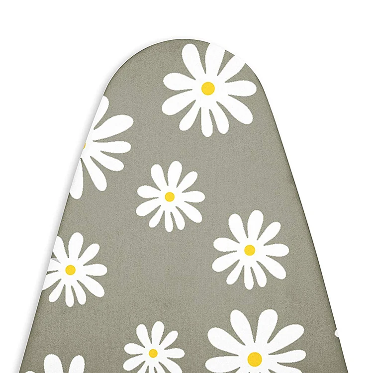 Basics Blue Mini Full Size 4 Leg Fold-Up Ironing Board with Removable Cover Mesh Material for Home or Wardrobe Use