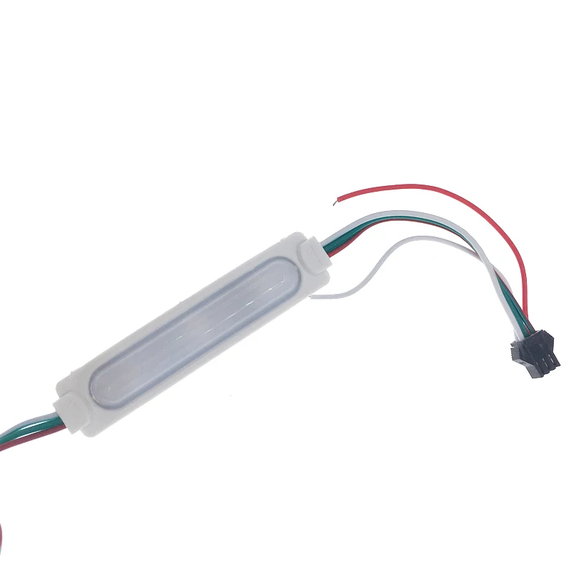  Оптовая цена DC12v полноцветный светодиодный модуль с объективом 3 светодиода вывеска SMD 5050 rgb led + модули рекламы