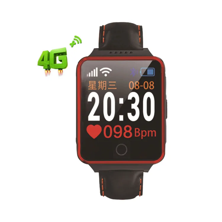 4G SOS GPS tracking H003 elderly smart watch with sim card