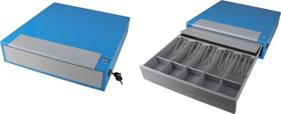 Factory wholesale supermarket cash register, cash drawer,Cashier box Push Open Cash Register Drawer for Point