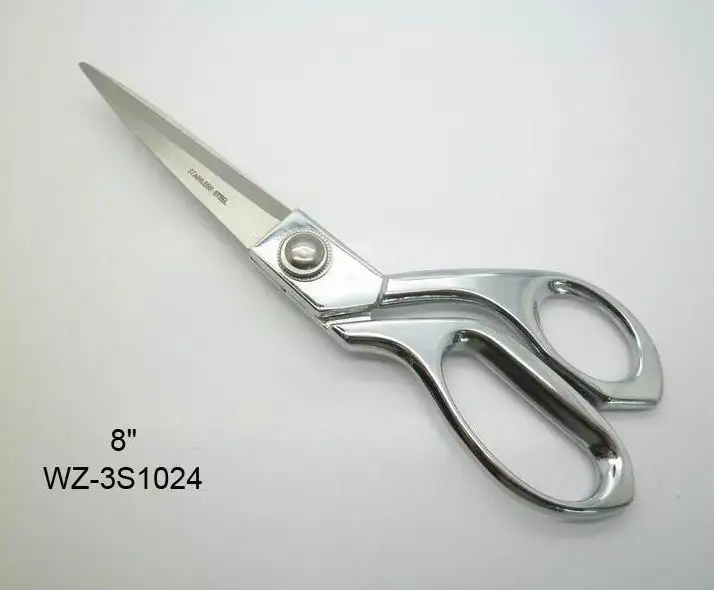 stainless steel material type utility fabric cutting shear brass scissors