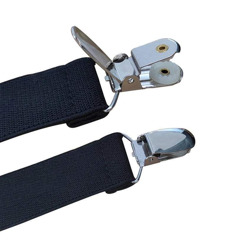 Wholesale Men Women Fashion Y Back Adjustable Braces High Quality 2.5cm Width 3 Clip Elastic Suspenders