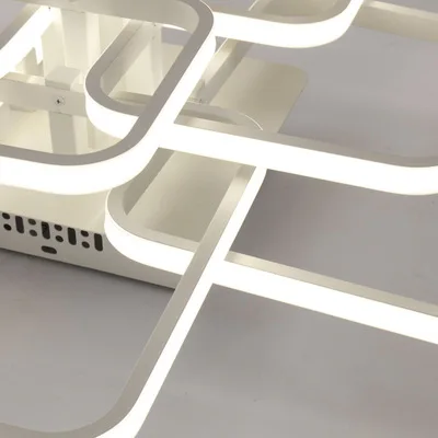 Nordic Modern Decorative Aluminum Led Flush Mount Ceiling Lamp Light for Living Room Bedroom