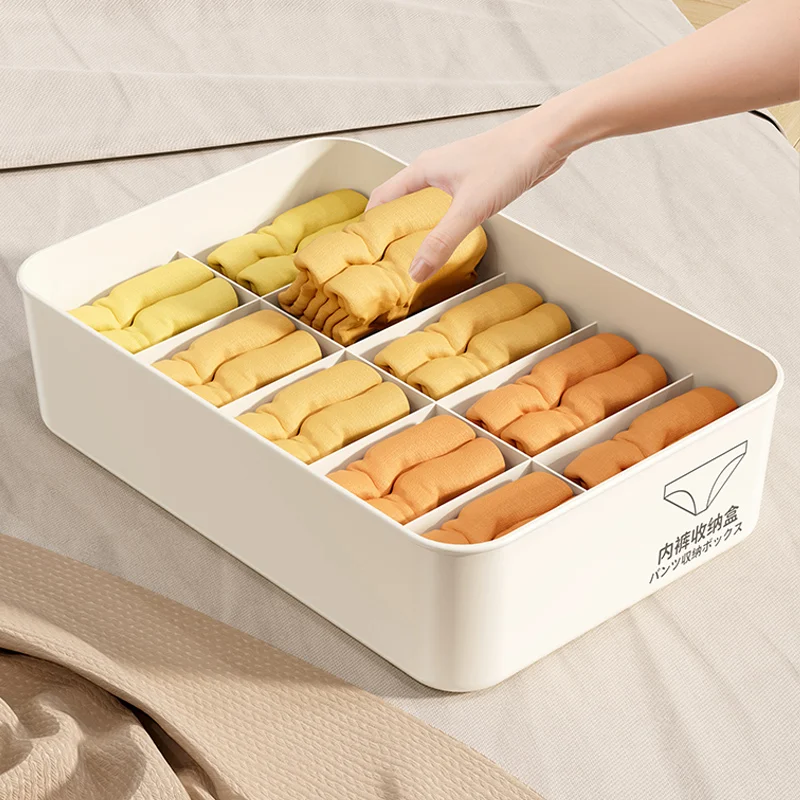 Eco-Friendly Cloth Organizer Underwear Storage Boxes for Green Space Utilization